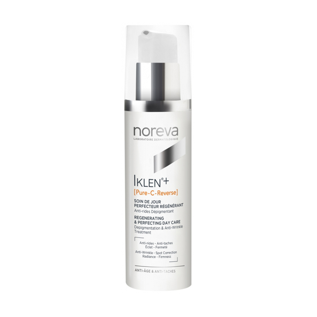 Відновлювальний денний крем для обличчя Noreva Laboratoires Iklen+ Pure-C-Reverse Regenerating &amp; Perfecting Day Care, 40 мл